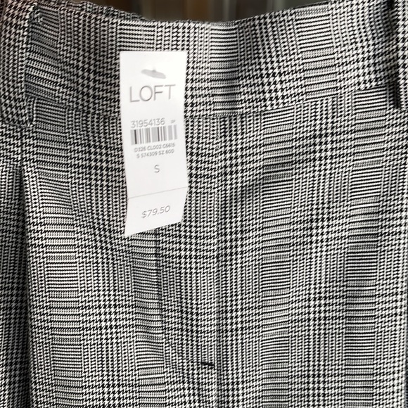 NWT houndstooth pull on cigarette style pants - Picture 4 of 4